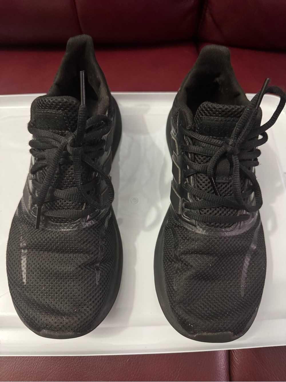 Adidas Runfalcon Men/Unisex Black Athletic Running Sneakers